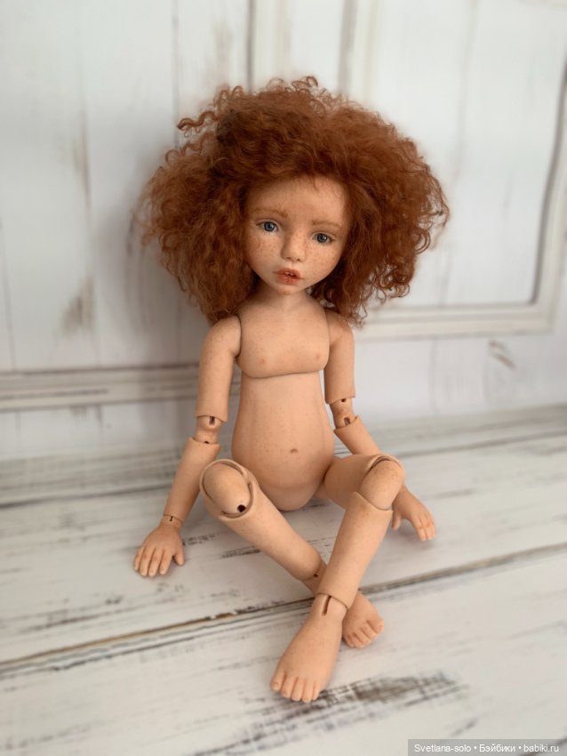 Марьям — Авторские шарнирные куклы своими руками: лепка (фото 4)