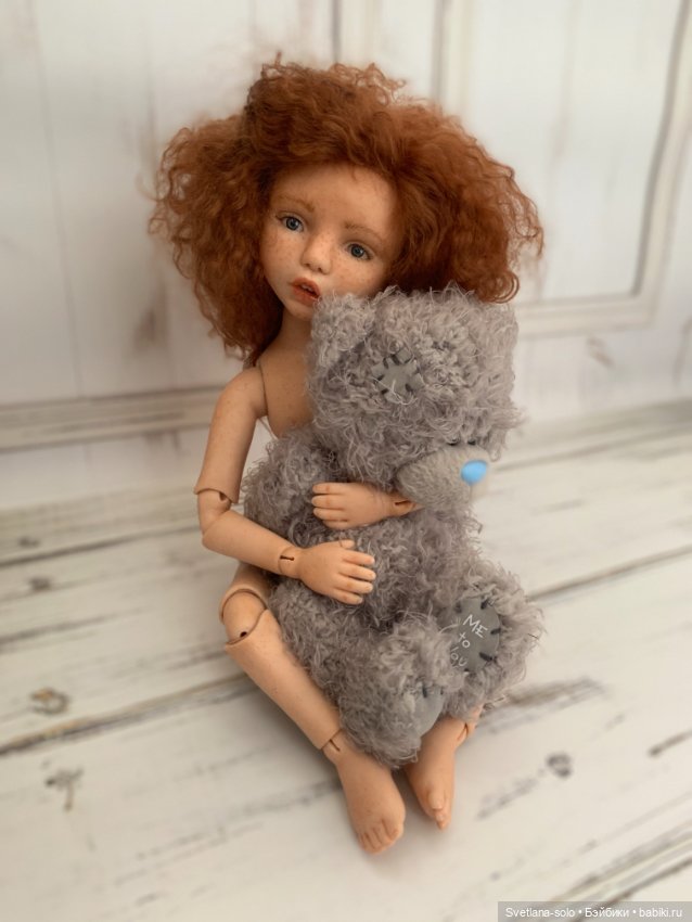 Марьям — Авторские шарнирные куклы своими руками: лепка (фото 3)