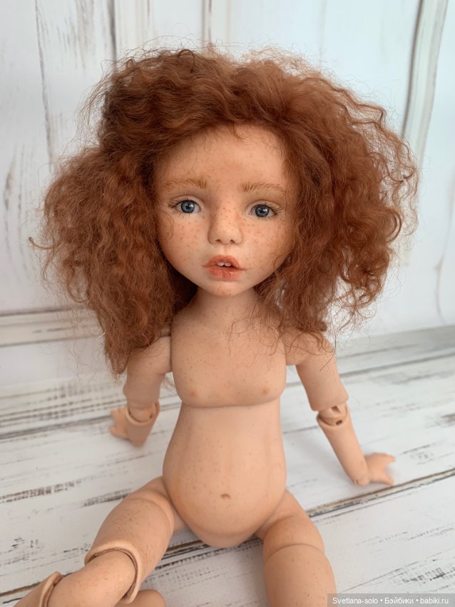 Марьям — Авторские шарнирные куклы своими руками: лепка (фото 9)