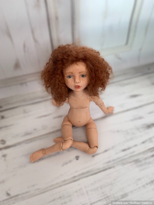 Марьям — Авторские шарнирные куклы своими руками: лепка (фото 10)