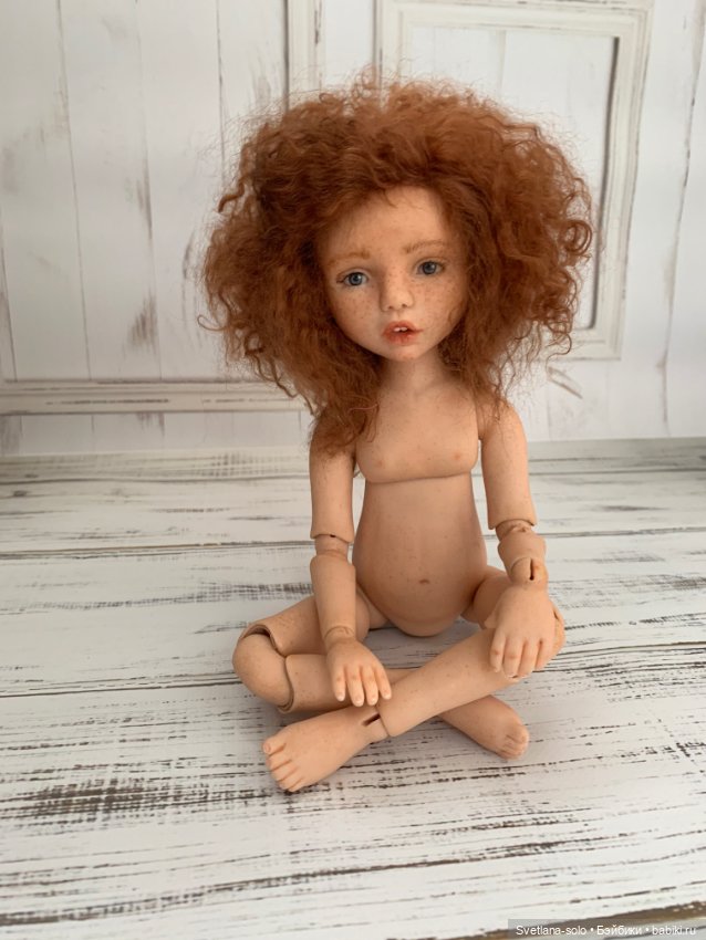 Марьям — Авторские шарнирные куклы своими руками: лепка (фото 5)