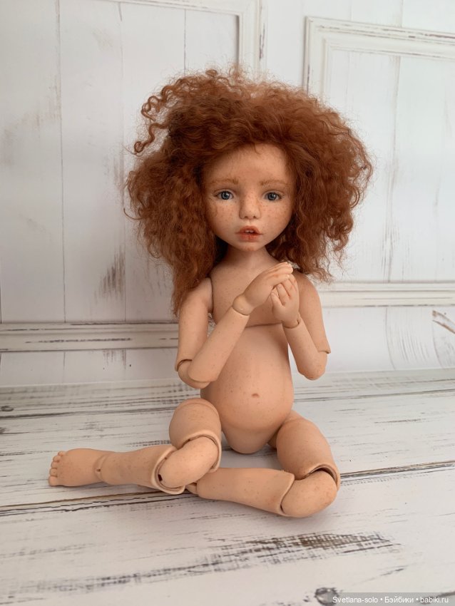 Марьям — Авторские шарнирные куклы своими руками: лепка (фото 8)