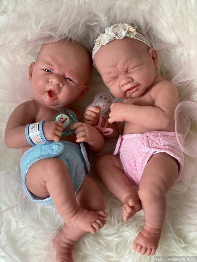 Двойняшки Berenguer — Куклы Berenguer (Беренджер): пупсы La Newborn