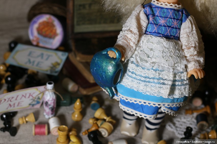 Алиса — Советские винтажные куклы (СССР): Ленигрушка (фото 4)