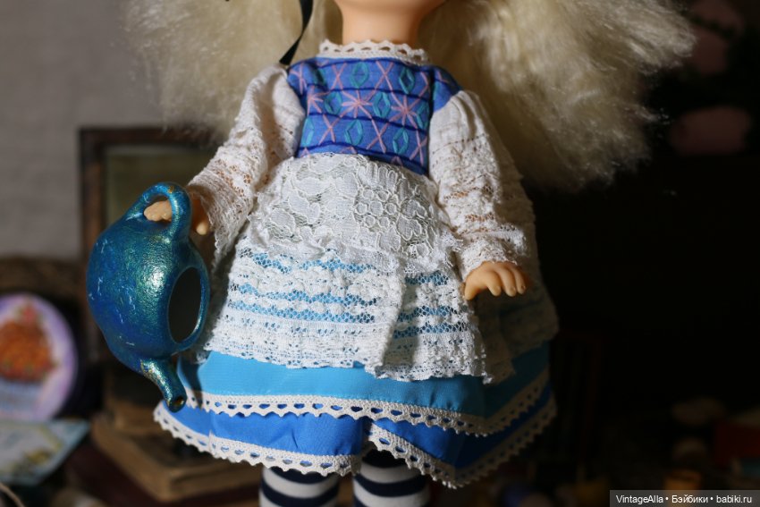 Алиса — Советские винтажные куклы (СССР): Ленигрушка (фото 3)
