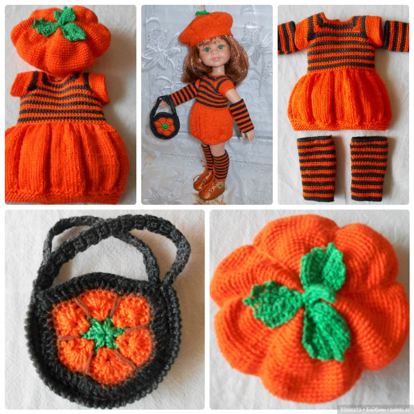 Наряды для кукол крючком — Одежда и обувь для кукол своими руками: фото