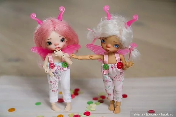 Blue Butterfly Dolls - Aki и Abi