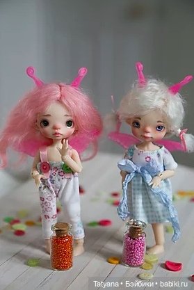 Blue Butterfly Dolls - Aki и Abi (фото 4)