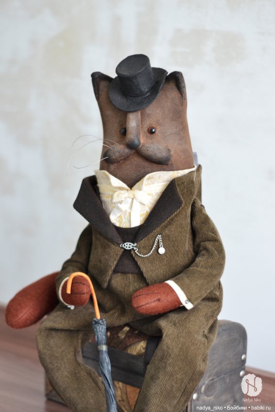 Месье Рудольф — Домашние фото авторских игрушек: Тедди