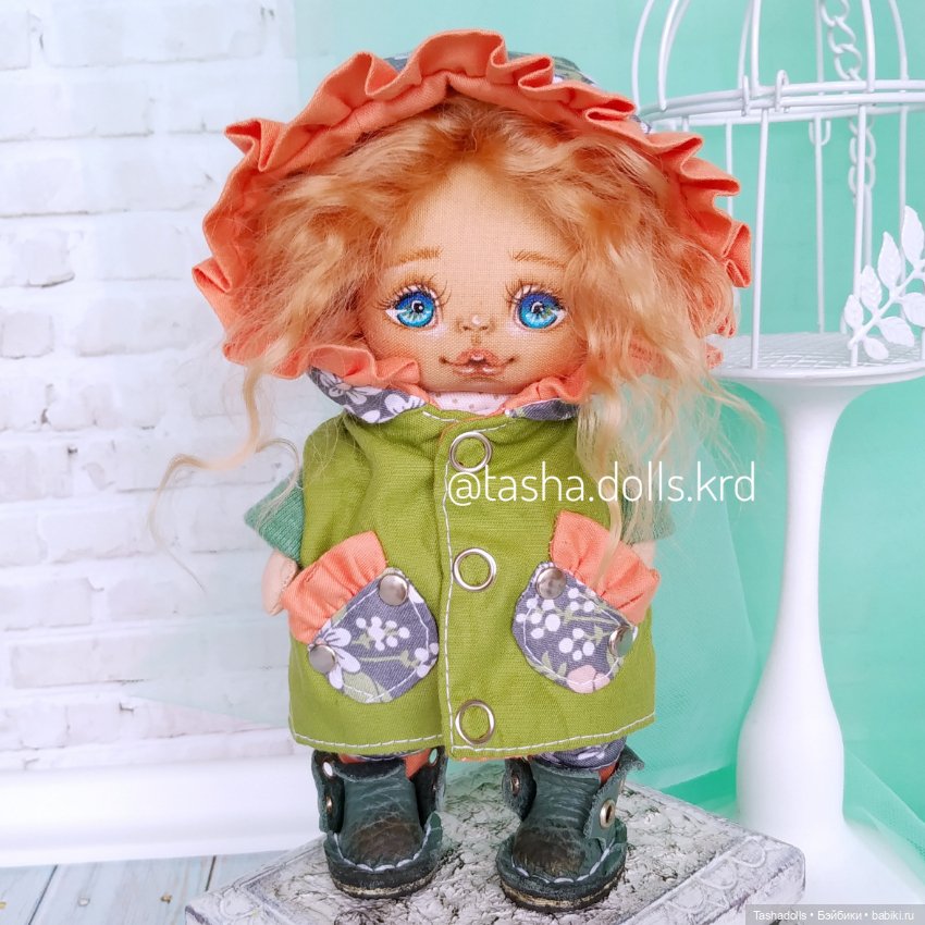 Мой маленький рыжик — Авторские текстильные куклы: Вальдорфские (фото 4)