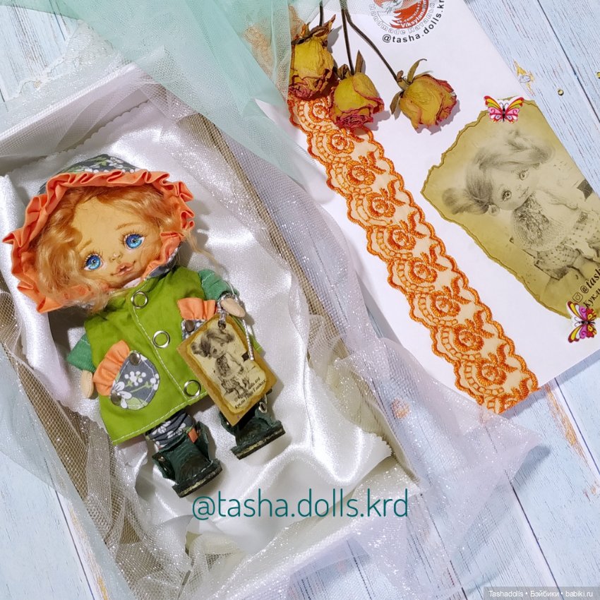 Мой маленький рыжик — Авторские текстильные куклы: Вальдорфские (фото 6)