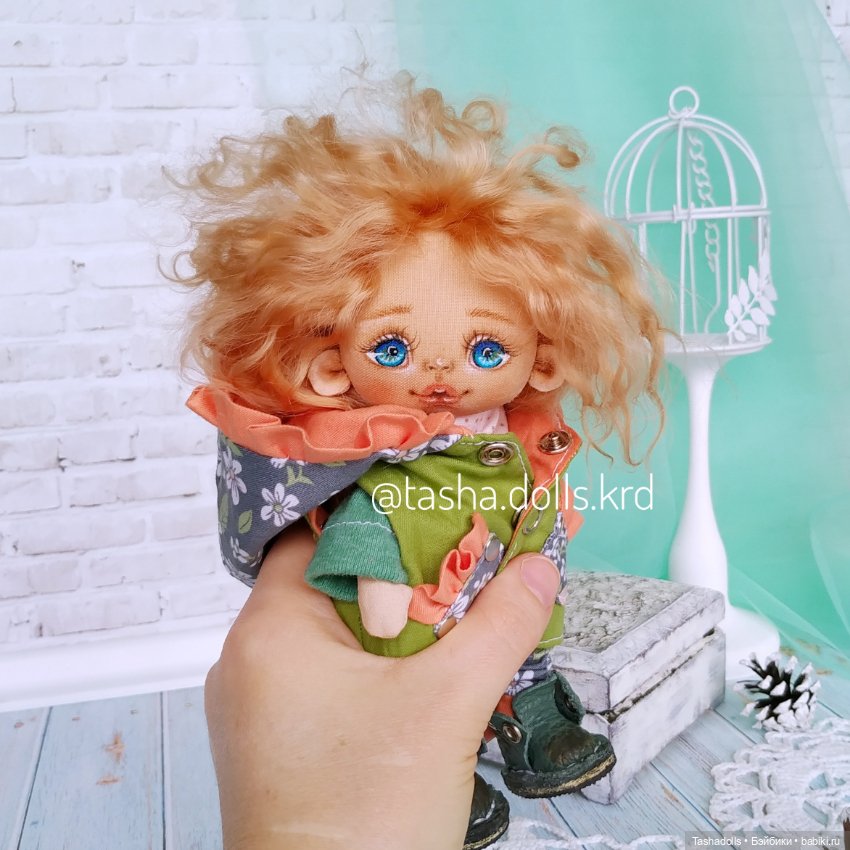 Мой маленький рыжик — Авторские текстильные куклы: Вальдорфские (фото 3)