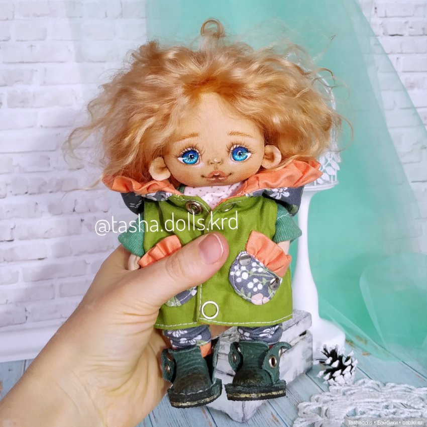 Мой маленький рыжик — Авторские текстильные куклы: Вальдорфские (фото 2)