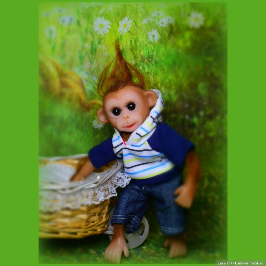 Перепись КуклоНаселения. Обезьянка Гоша