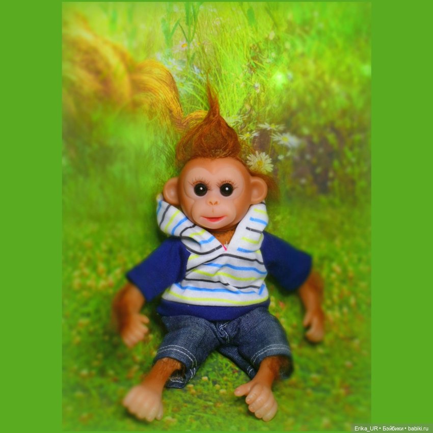 Перепись КуклоНаселения. Обезьянка Гоша