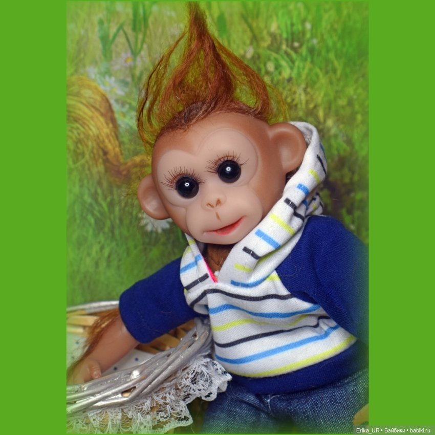 Перепись КуклоНаселения. Обезьянка Гоша (фото 9)