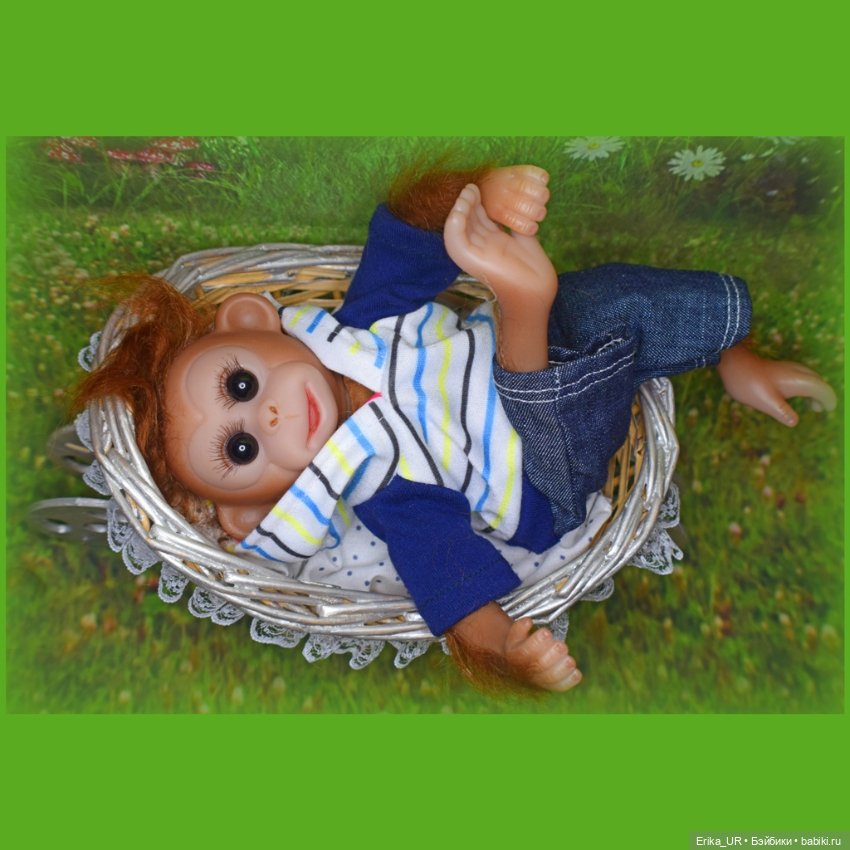 Перепись КуклоНаселения. Обезьянка Гоша (фото 5)