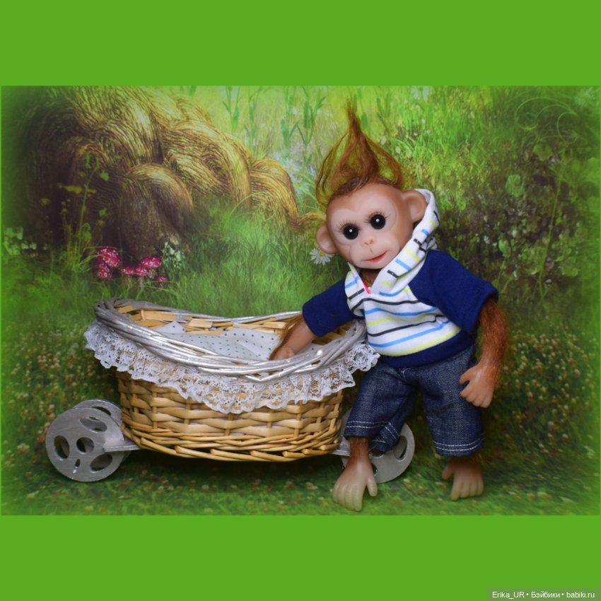 Перепись КуклоНаселения. Обезьянка Гоша (фото 7)