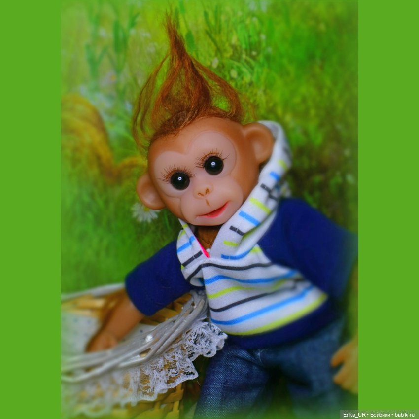 Перепись КуклоНаселения. Обезьянка Гоша (фото 10)