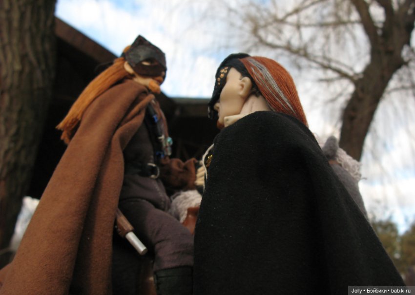 Маски и лица — Авторские куклы ручной работы: текстильные (фото 10)