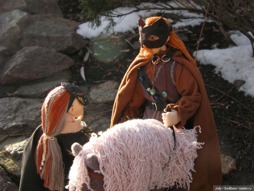 Маски и лица — Авторские куклы ручной работы: текстильные (фото 8)