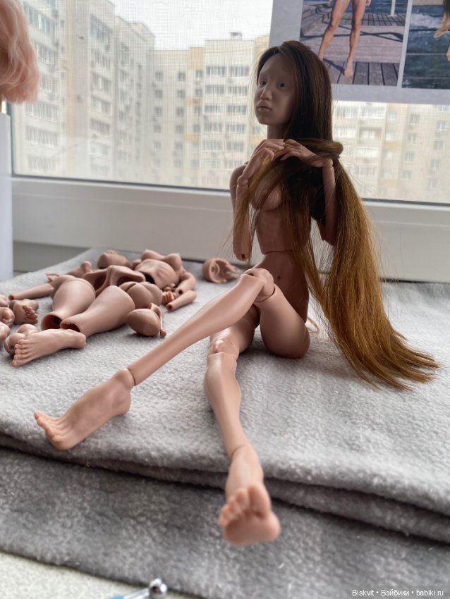 Фото 18+ Авторская шарнирная кукла (фото 9)