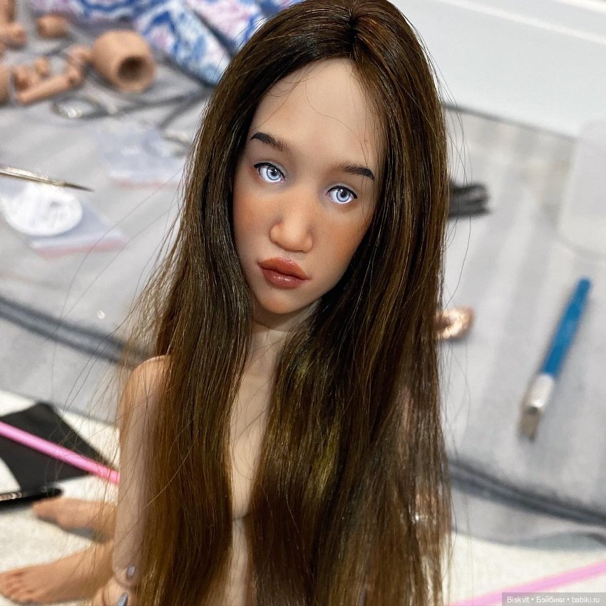 Фото 18+ Авторская шарнирная кукла