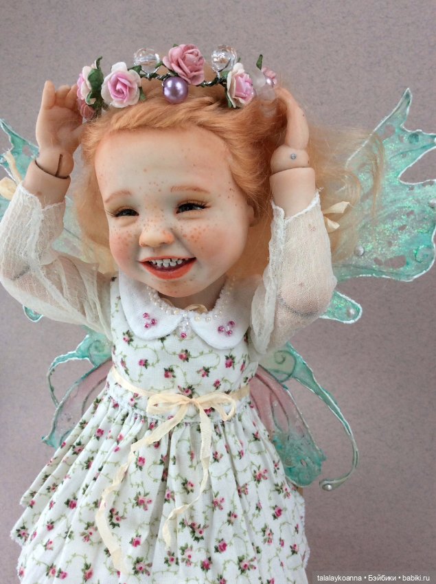 Встречайте Валюшу — Авторские шарнирные куклы своими руками: лепка (фото 10)