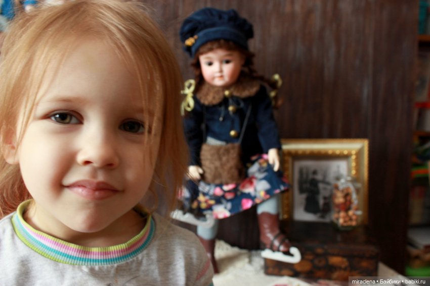 Коньки — Антикварные куклы Schoenau & Hoffmeister (Шенау): молд 1909