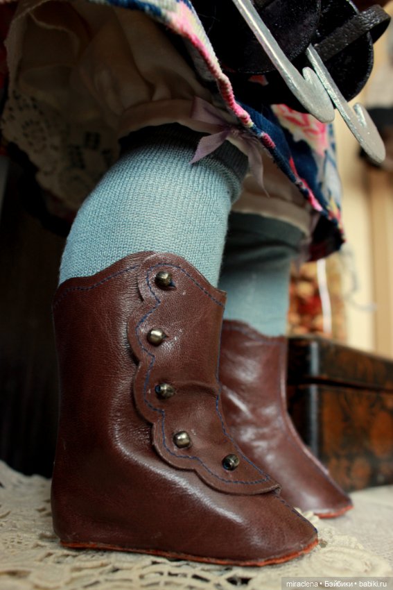 Коньки — Антикварные куклы Schoenau & Hoffmeister (Шенау): молд 1909 (фото 7)