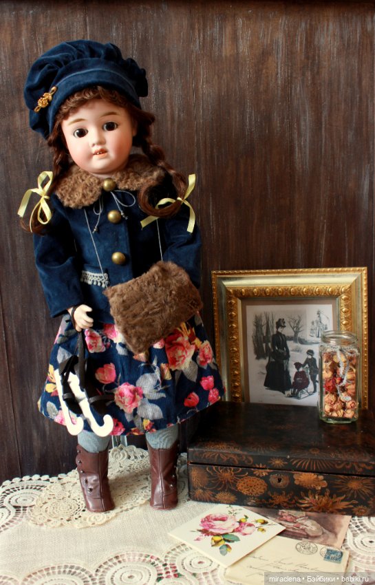 Коньки — Антикварные куклы Schoenau & Hoffmeister (Шенау): молд 1909 (фото 4)