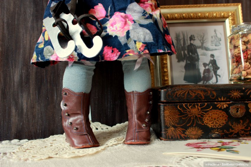 Коньки — Антикварные куклы Schoenau & Hoffmeister (Шенау): молд 1909 (фото 9)