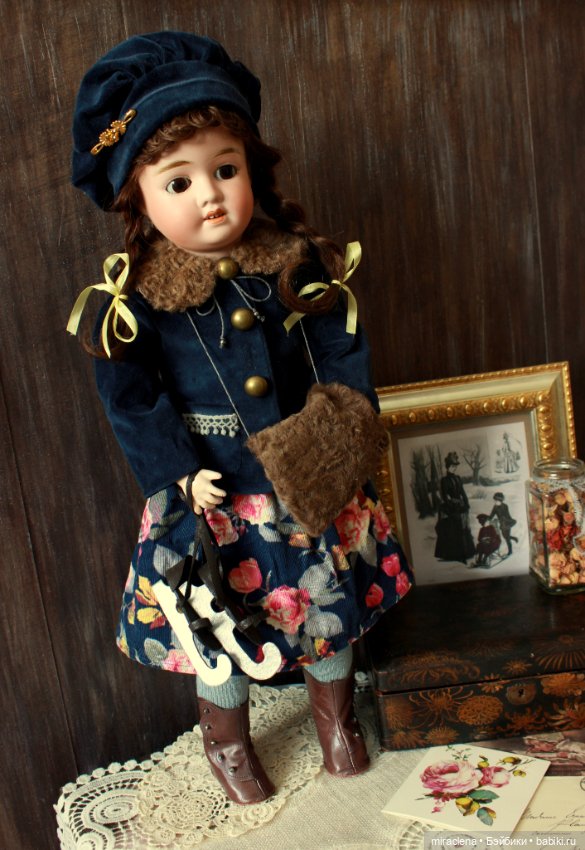 Коньки — Антикварные куклы Schoenau & Hoffmeister (Шенау): молд 1909 (фото 2)