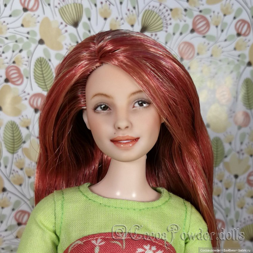 Мейк для Барби пышки — ООАК и кастом Барби (Barbie): репейнт (фото 4)