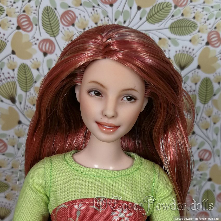 Мейк для Барби пышки — ООАК и кастом Барби (Barbie): репейнт (фото 5)