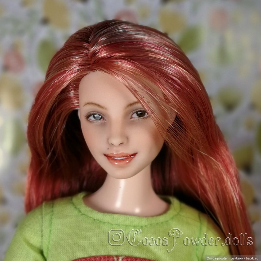 Мейк для Барби пышки — ООАК и кастом Барби (Barbie): репейнт (фото 2)