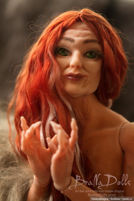 Ведьма — Авторские шарнирные куклы своими руками: лепка (фото 2)