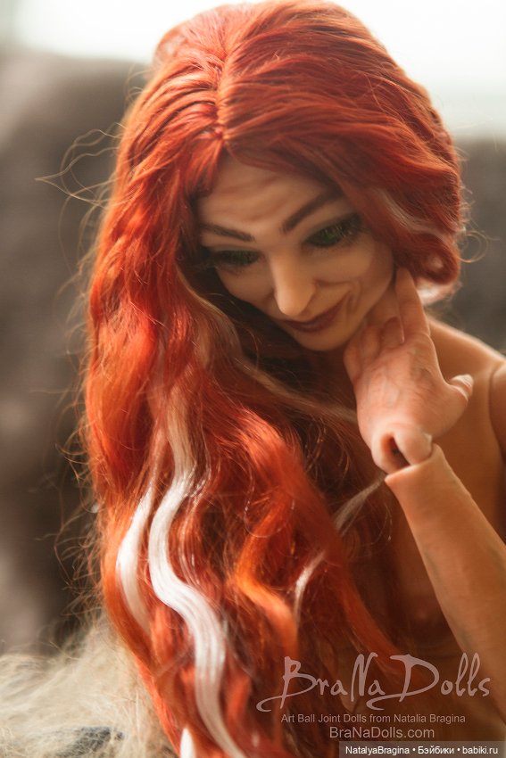 Ведьма — Авторские шарнирные куклы своими руками: лепка (фото 3)