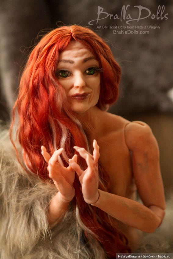 Ведьма — Авторские шарнирные куклы своими руками: лепка