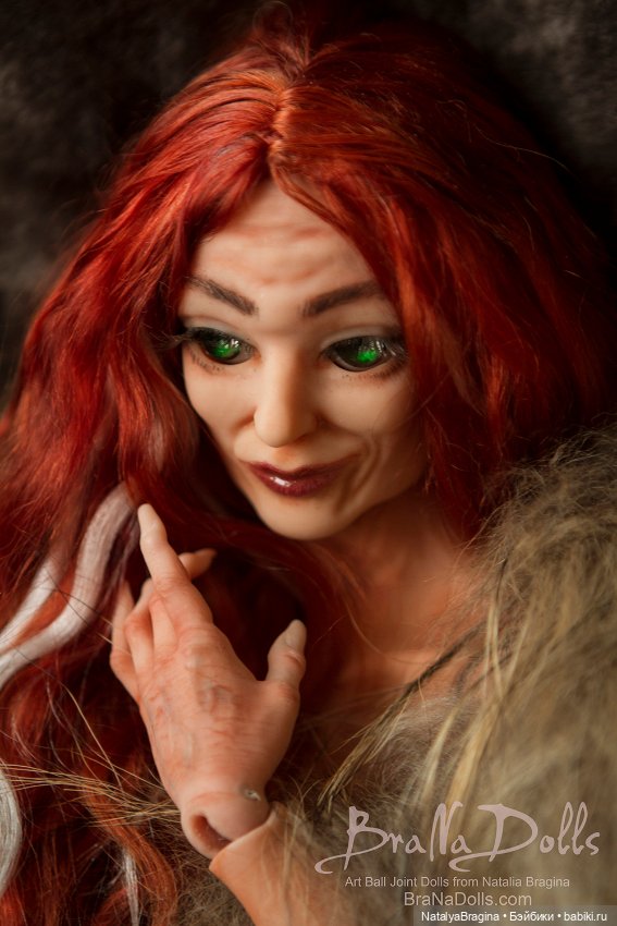 Ведьма — Авторские шарнирные куклы своими руками: лепка (фото 8)