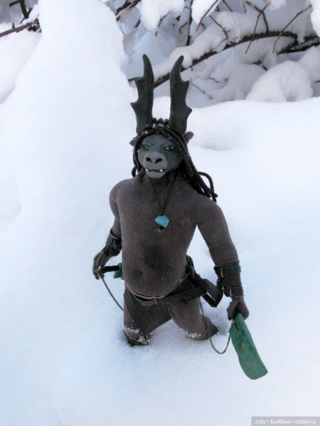 Зимние странствия — Лепка авторских кукол: полимерная глина (фото 6)