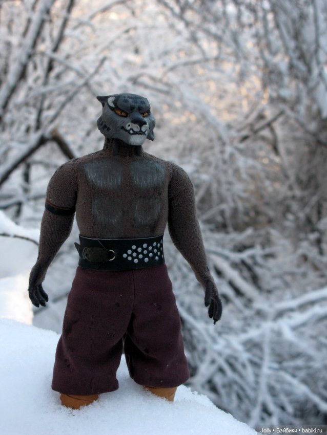Зимние странствия — Лепка авторских кукол: полимерная глина (фото 10)