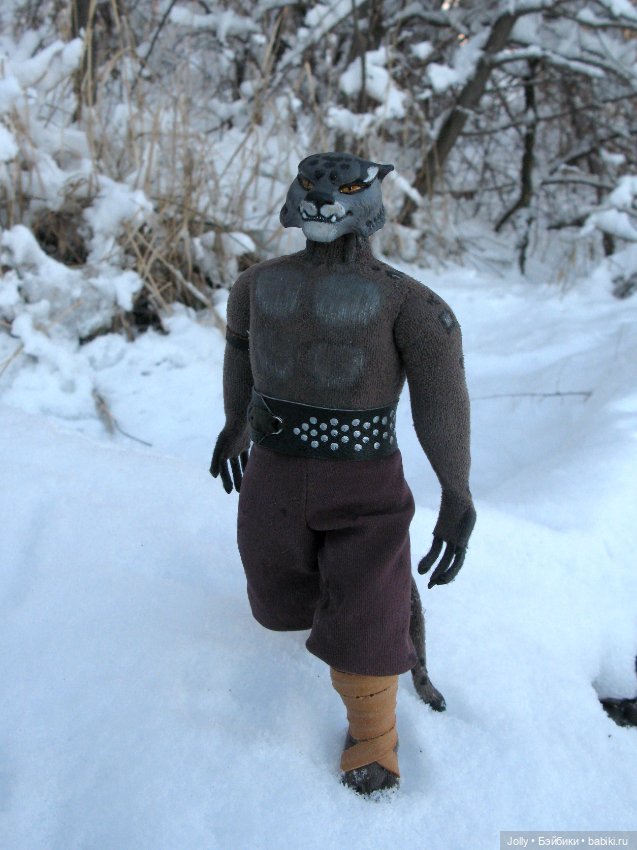 Зимние странствия — Лепка авторских кукол: полимерная глина (фото 9)