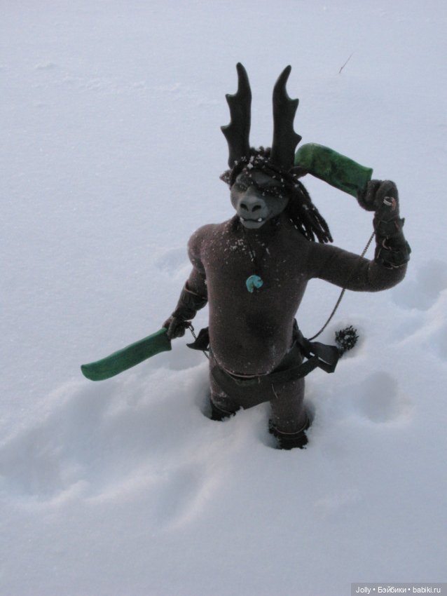 Зимние странствия — Лепка авторских кукол: полимерная глина (фото 2)