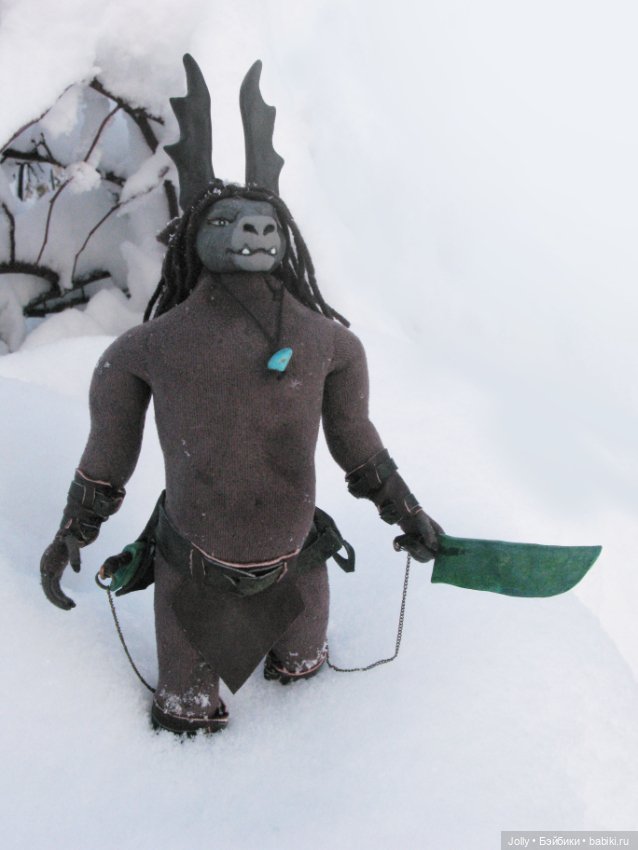 Зимние странствия — Лепка авторских кукол: полимерная глина (фото 5)