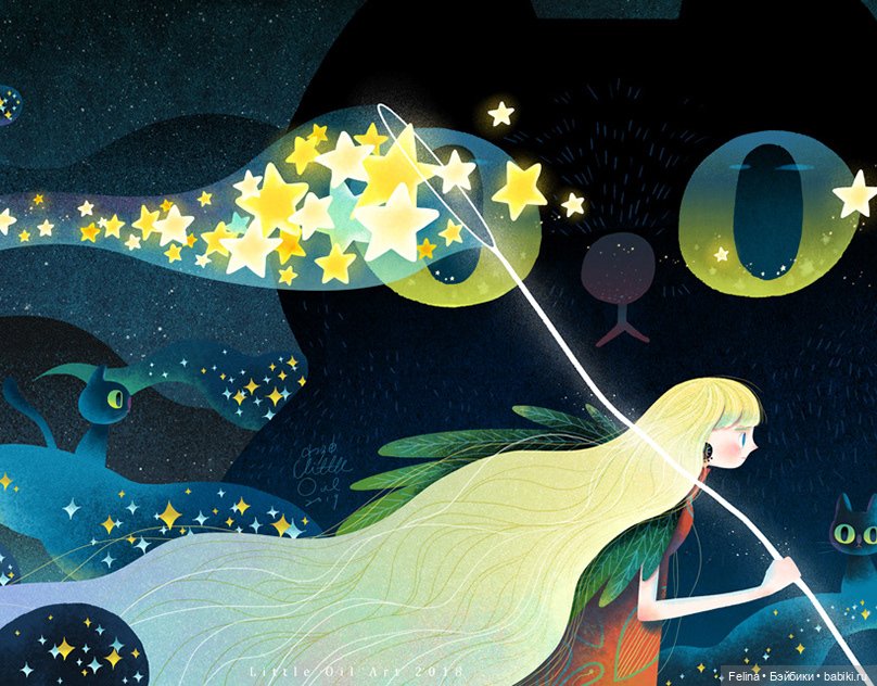 Little Oil Art. Волшебные иллюстрации (фото 10)