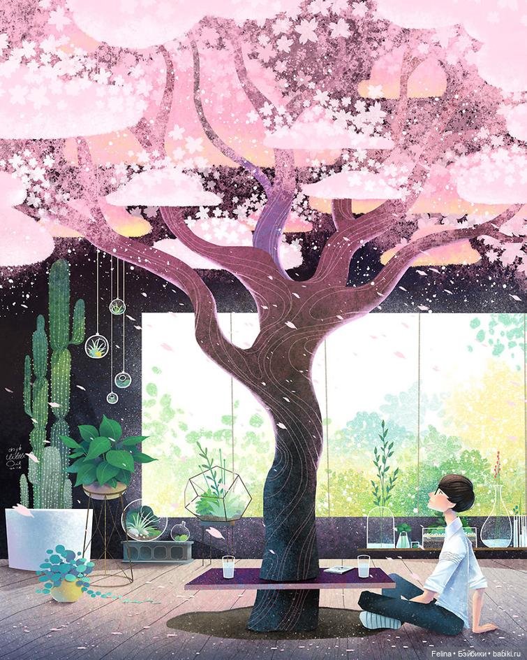 Little Oil Art. Волшебные иллюстрации