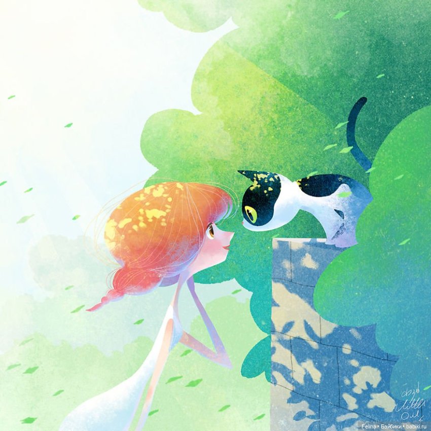 Little Oil Art. Волшебные иллюстрации