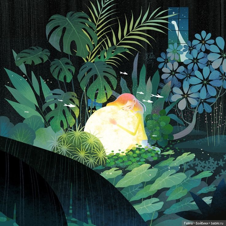 Little Oil Art. Волшебные иллюстрации