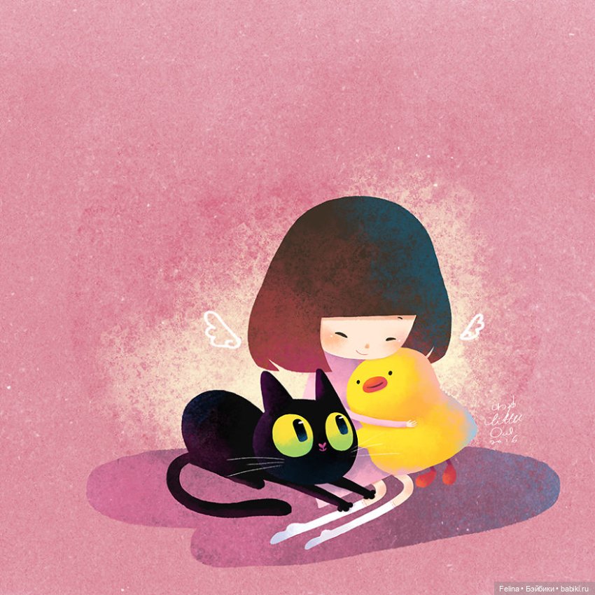 Little Oil Art. Волшебные иллюстрации